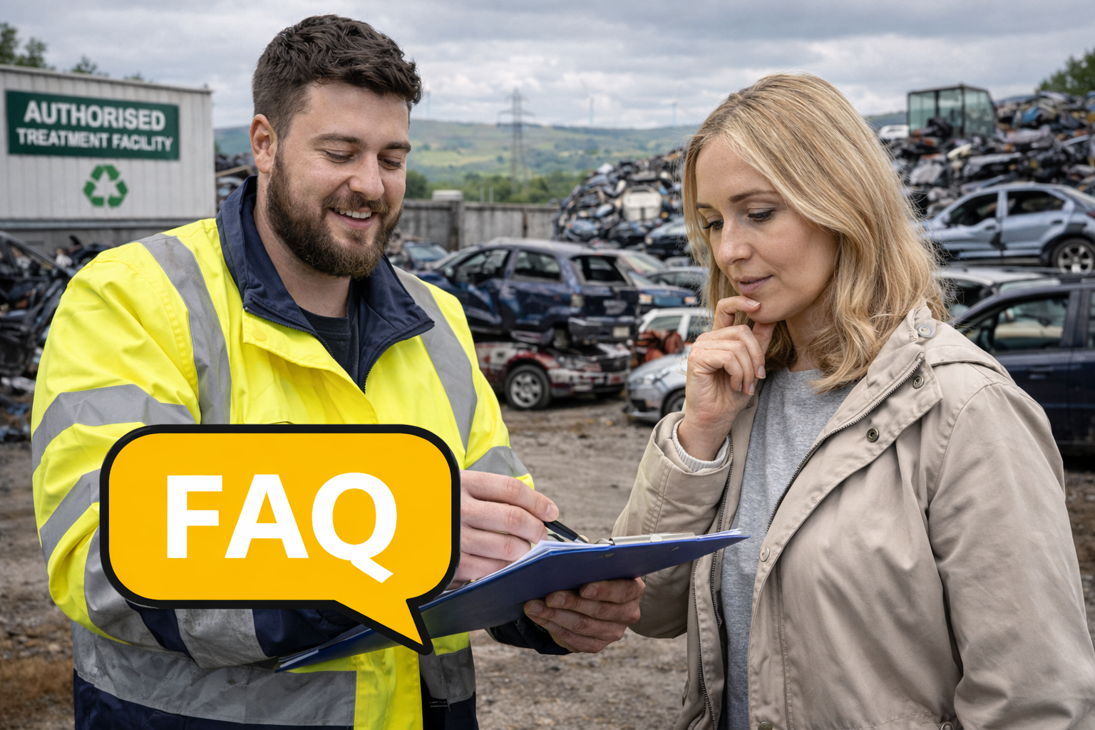 Scrap car FAQs and advice in Manchester